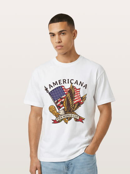 USA Eagle World Cup Graphic Gildan T-shirt