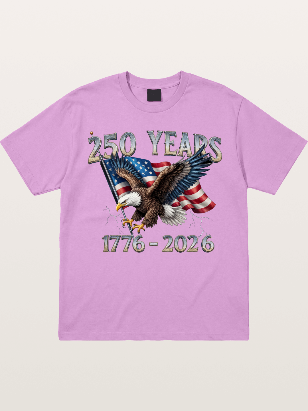 American Eagle 250th Anniversary Flag Gildan T-shirt