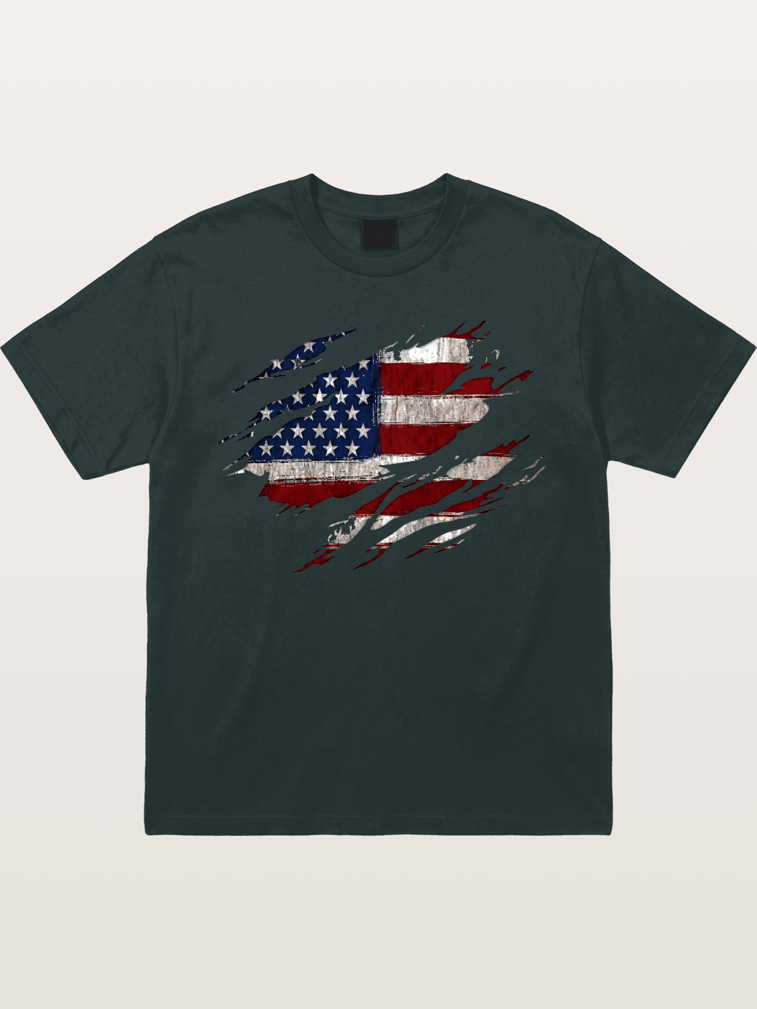Eagle Claw Retro American Flag Gildan T-shirt