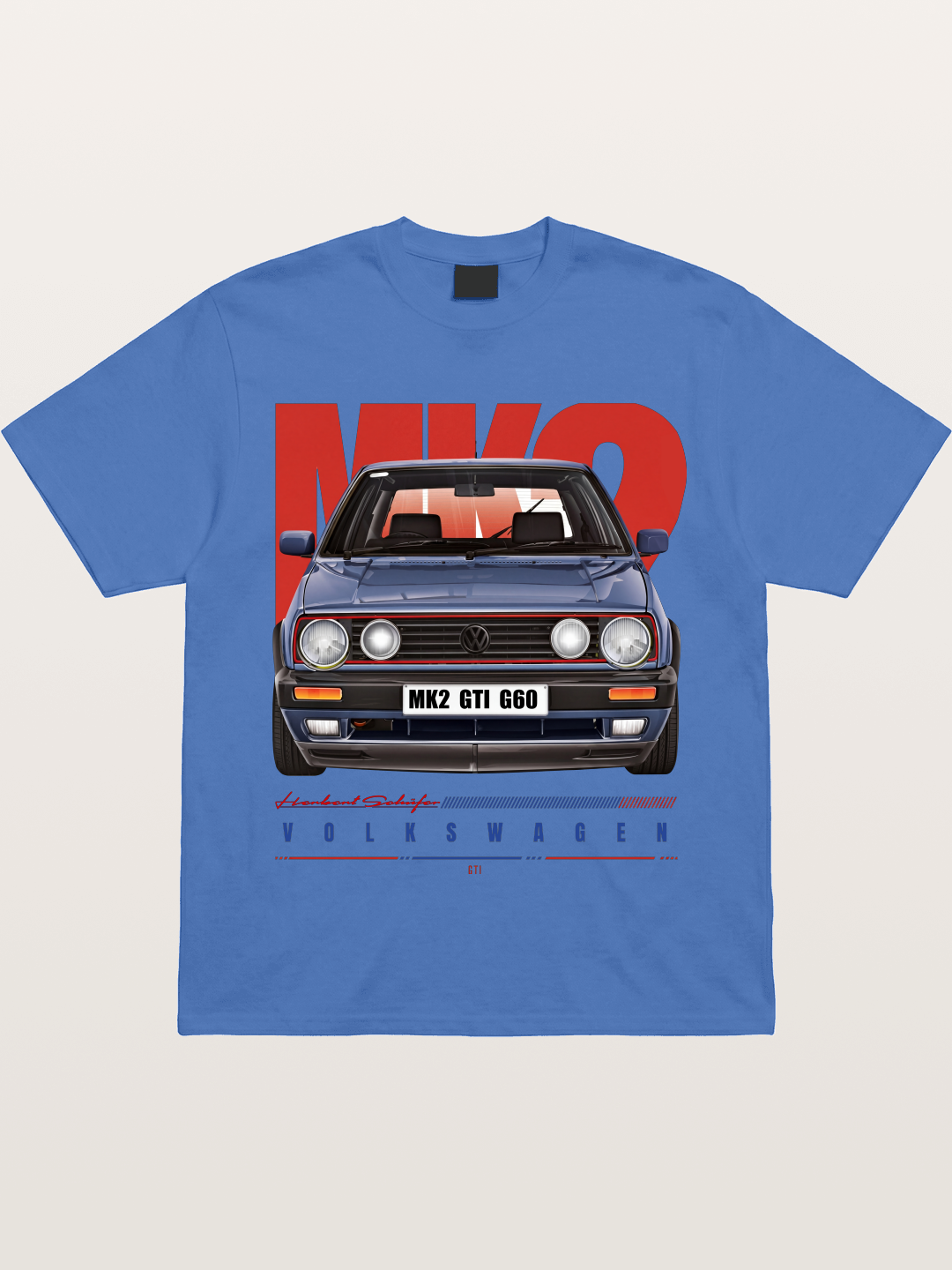 Volkswagen Golf MK2 GTI G60 Gildan T-shirt
