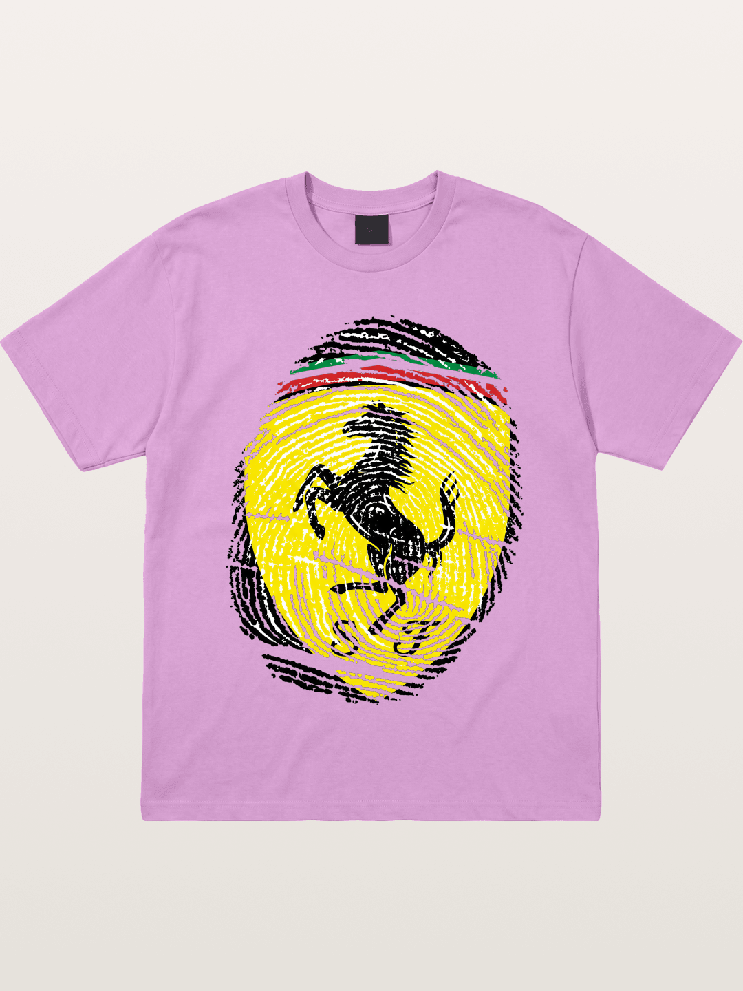 Ferrari Fingerprint Logo Gildan T-shirt