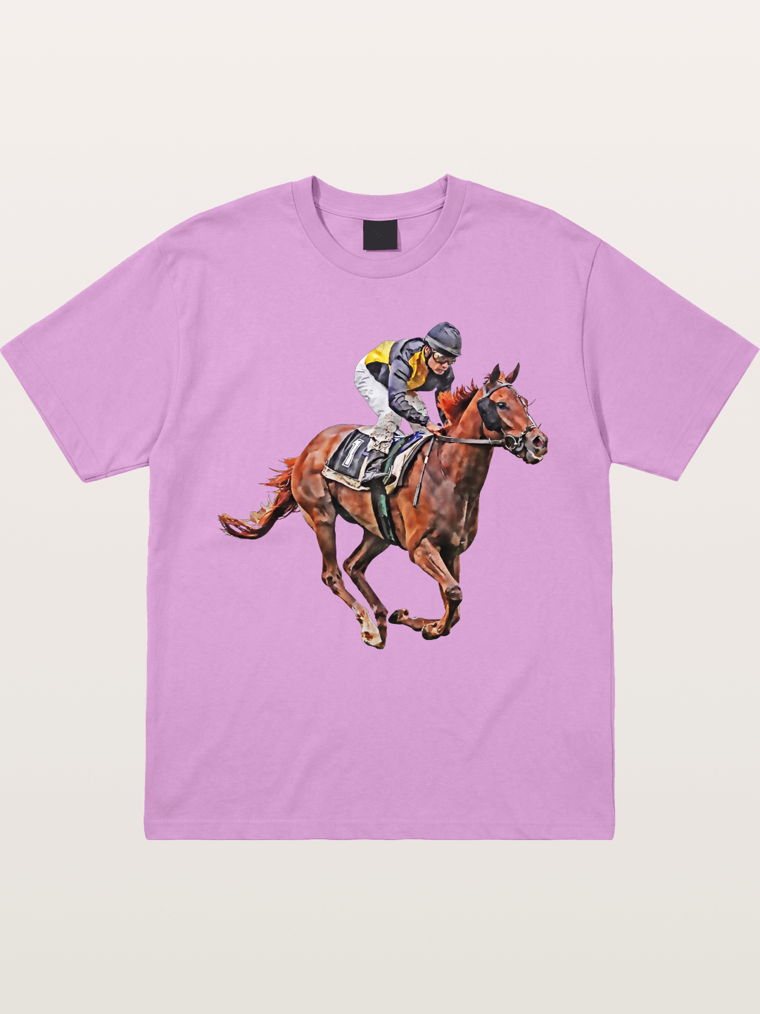 Jockey on Brown Horse Preakness 2026 Gildan T-shirt