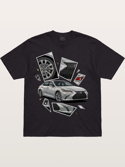 Lexus Sedan Exploded View Cotton T-shirt