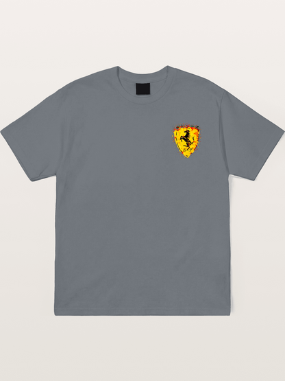 Ferrari Paint Splash Logo Cotton T-shirt