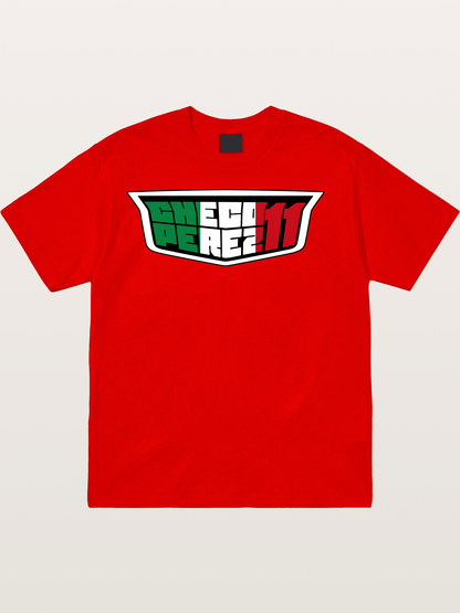 Checo Perez 11 Racing Logo Cotton T-shirt