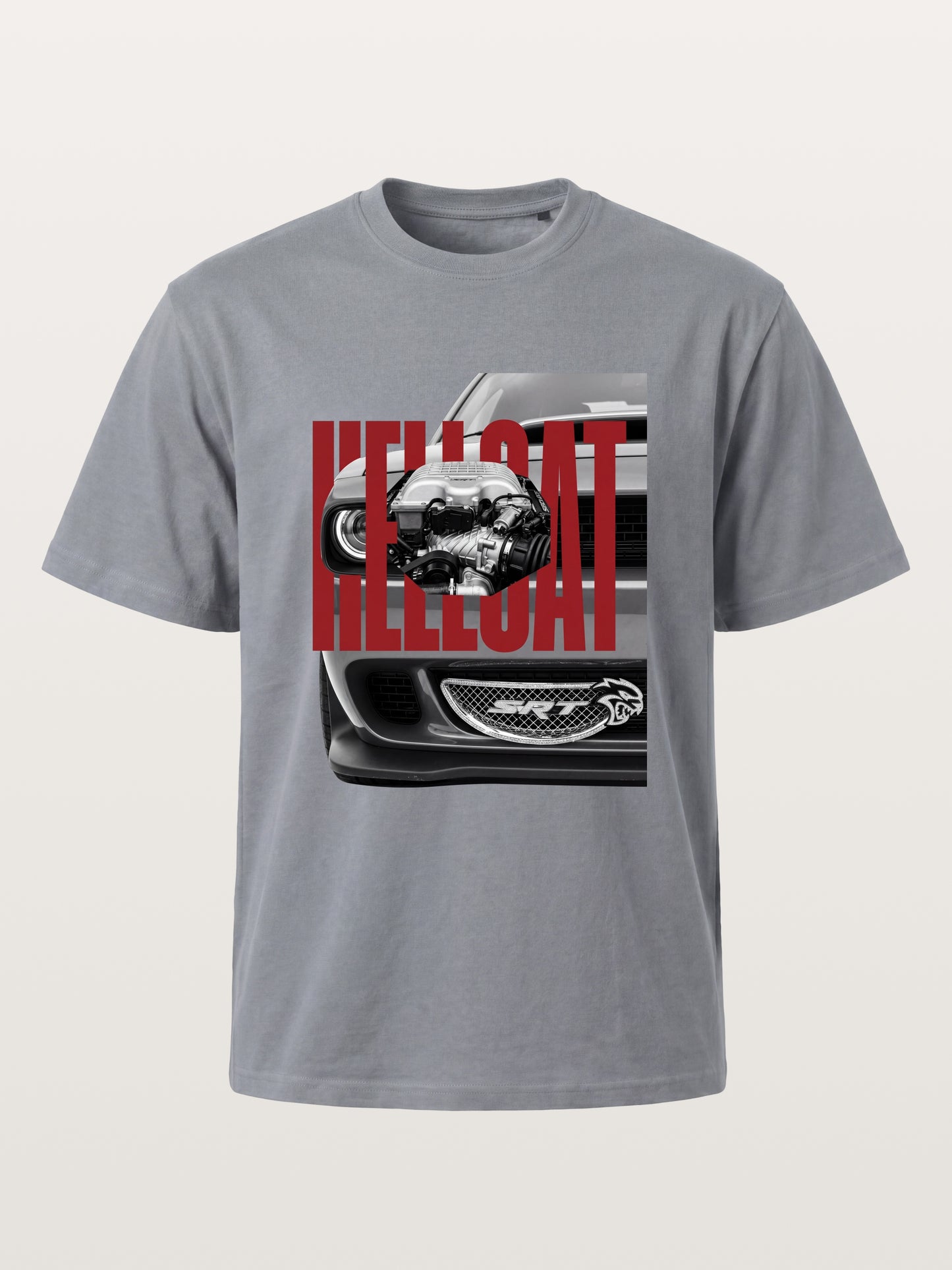 Hellcat Engine Overlay Art Gildan T-shirt