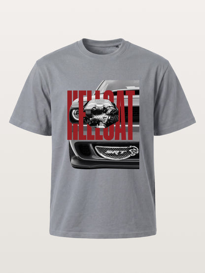 Hellcat Engine Overlay Art Gildan T-shirt