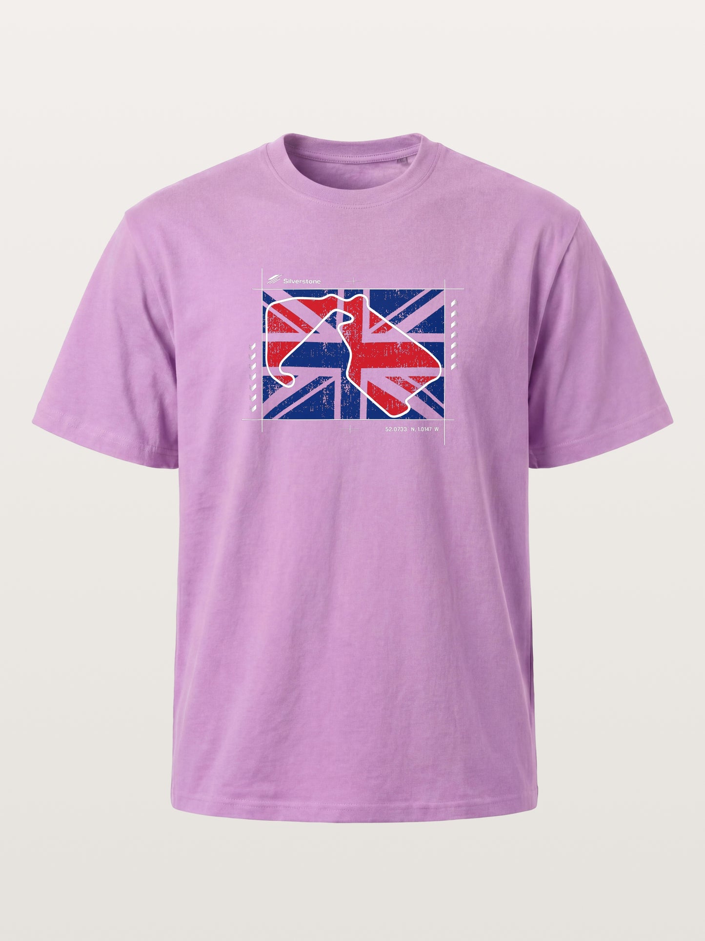Vintage Union Jack F1 British Theme Gildan T-shirt