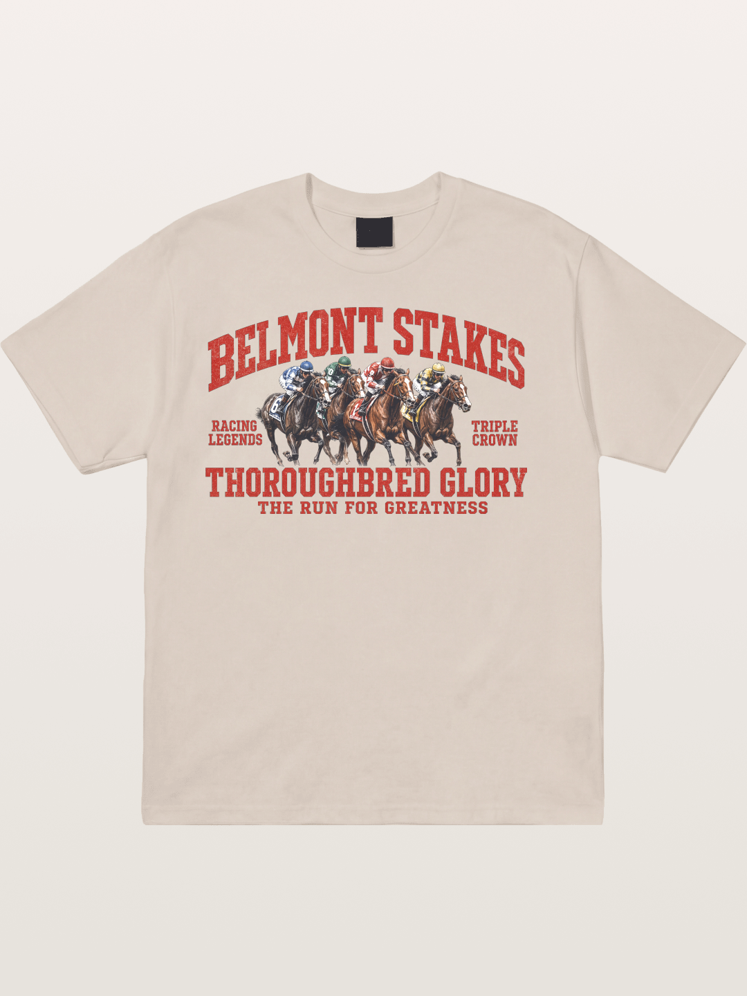 Belmont Stakes Racing Legends Cotton T-shirt