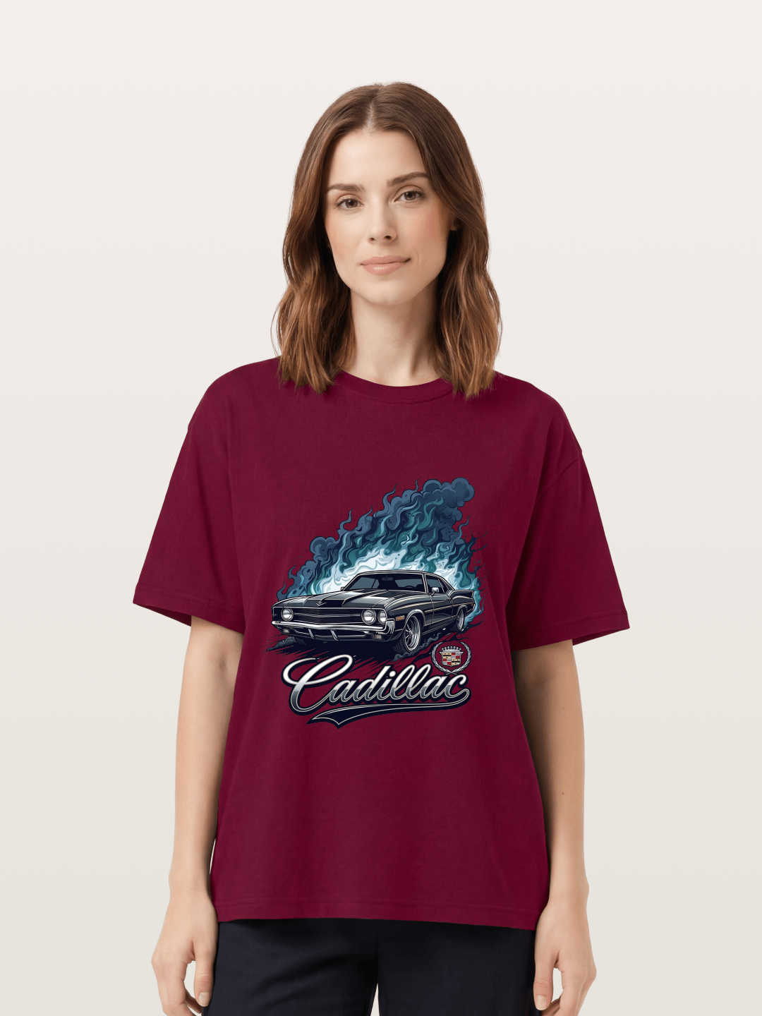 Smoke Burst Luxury Sedan Gildan T-shirt