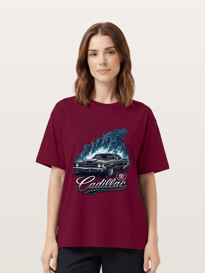 Smoke Burst Luxury Sedan Gildan T-shirt