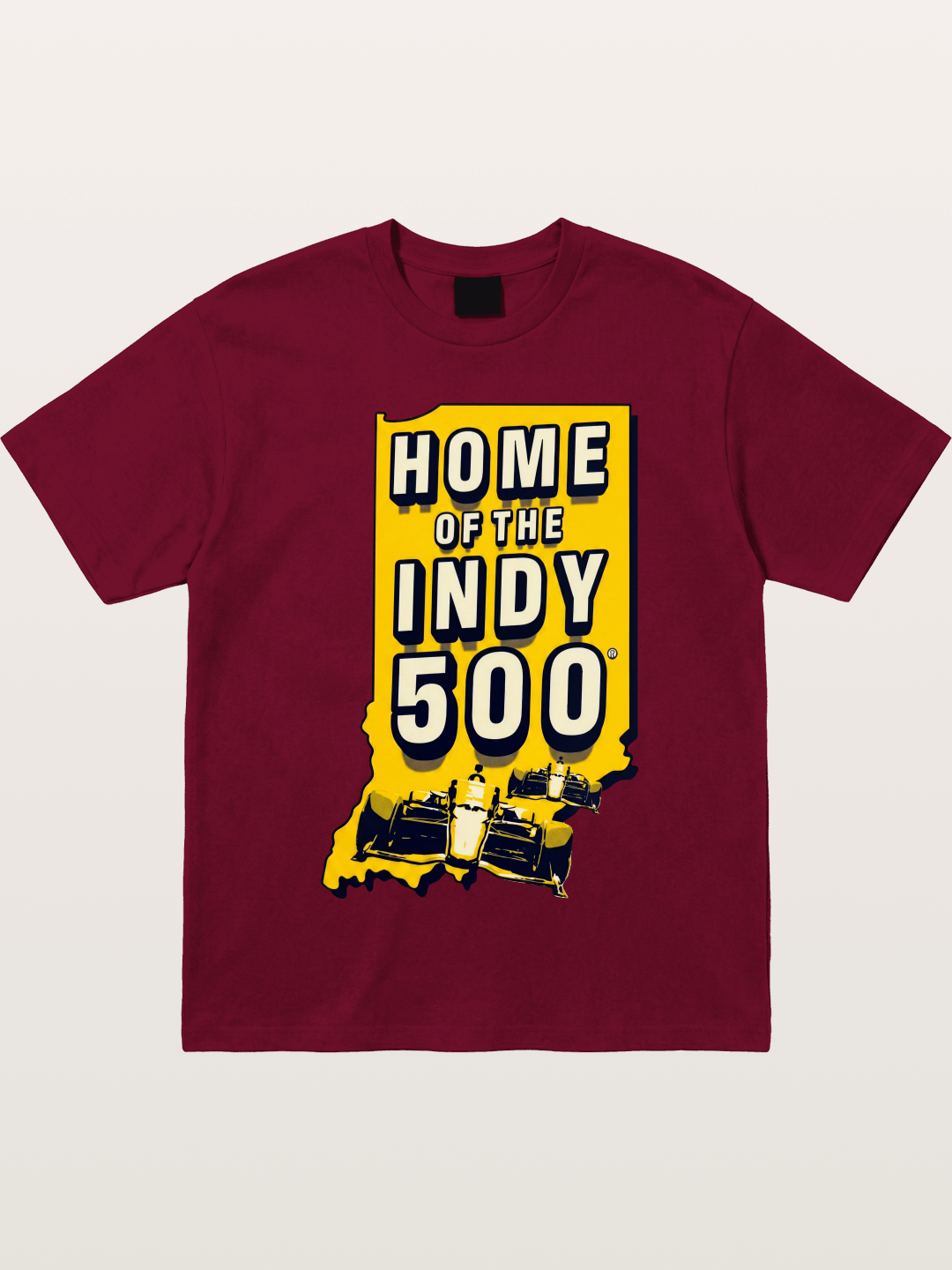 Indy 500 Indiana State Home Design Gildan T-shirt