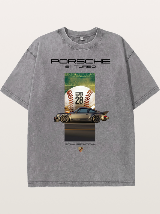 911 Turbo Washed T-shirt