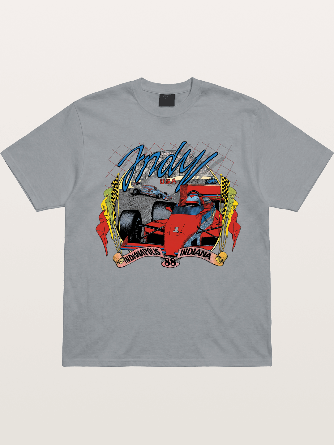 Indy 500 Retro Gildan T-shirt