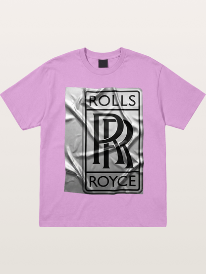 Silk Texture RR Logo Design Gildan T-shirt