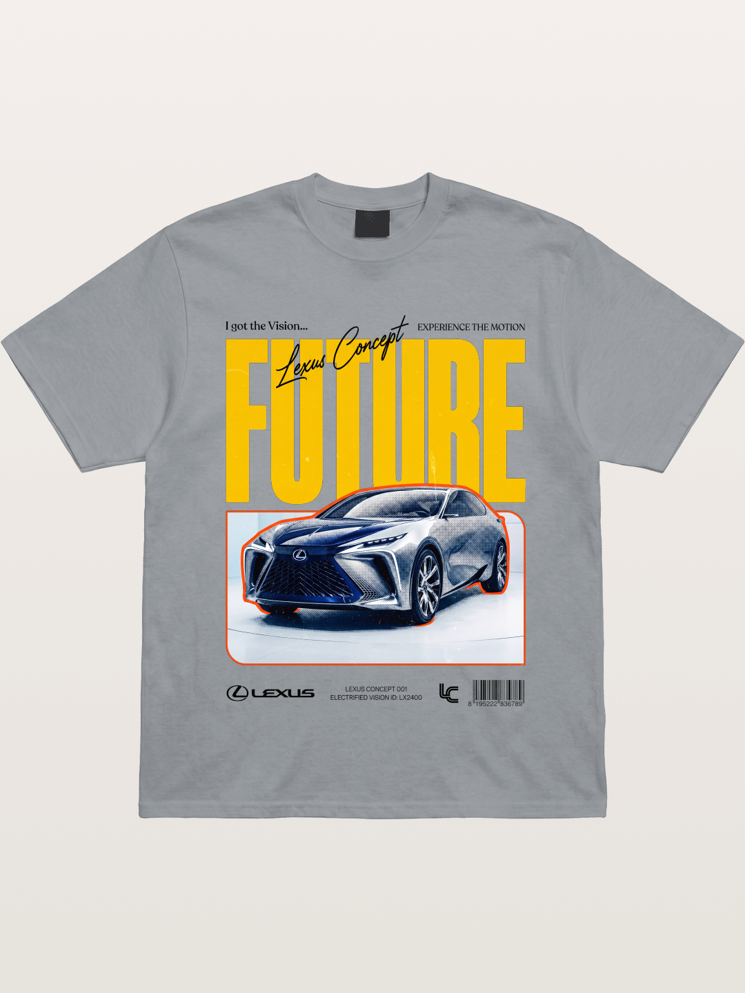 Future Lexus Concept Magazine Gildan T-shirt