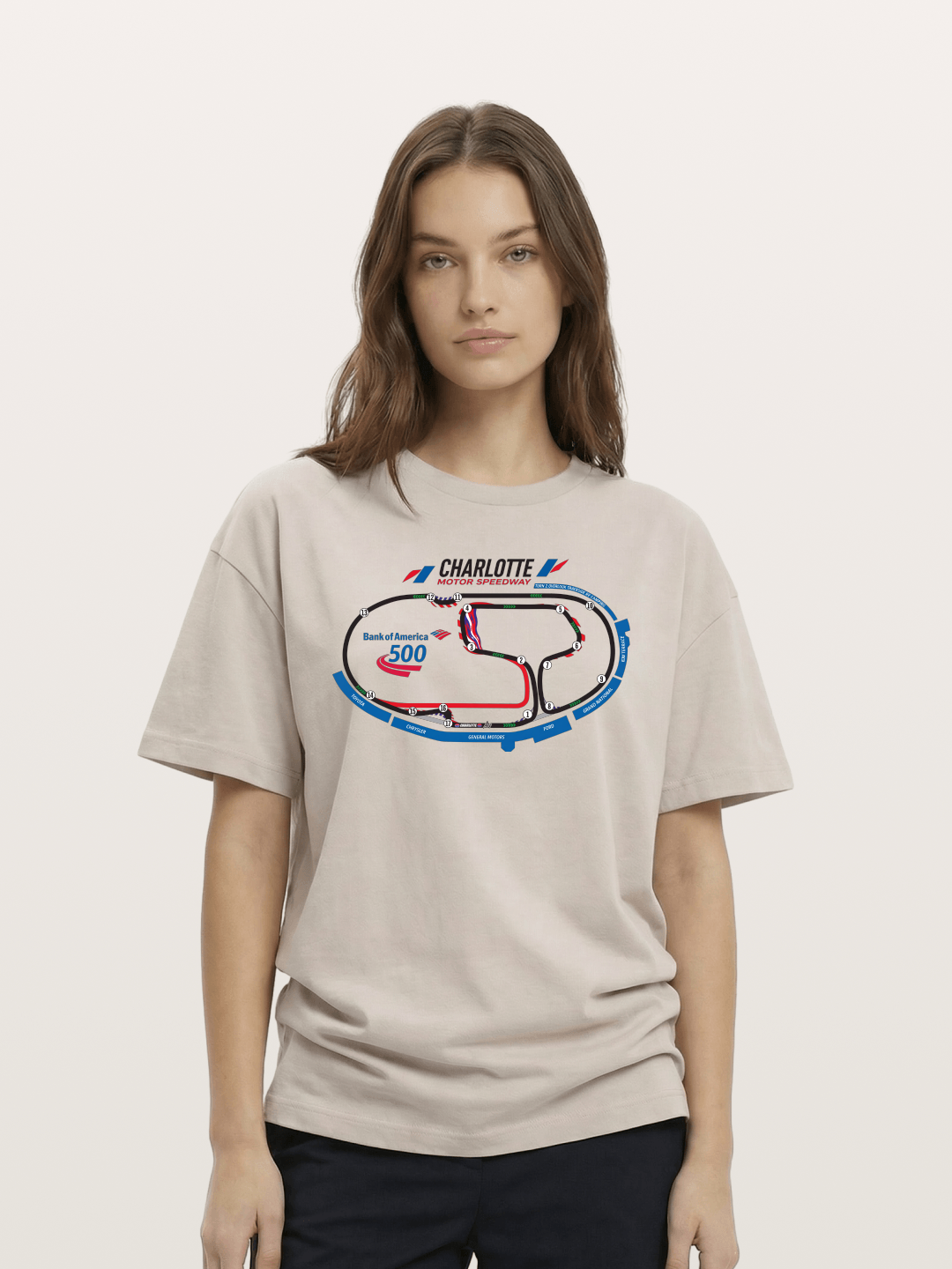Charlotte Bank Of America 500 Cotton T-shirt