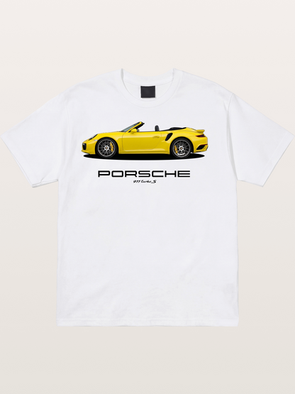 Yellow Flash Cotton T-shirt