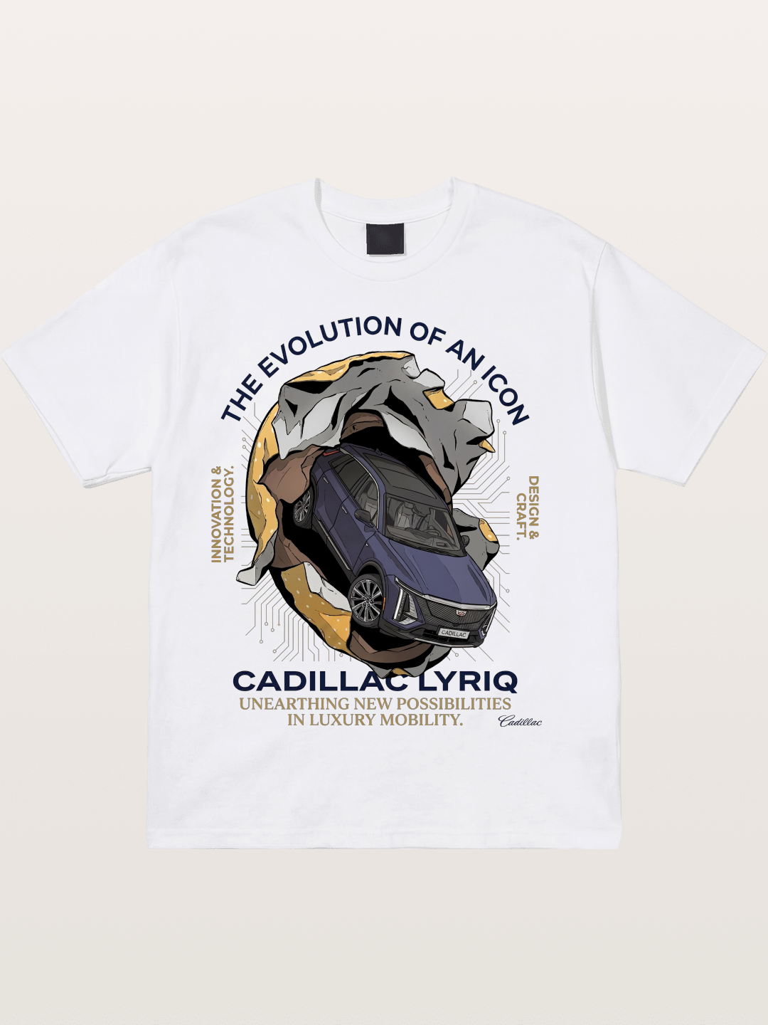 Icon Evolution Luxury EV Cotton T-shirt