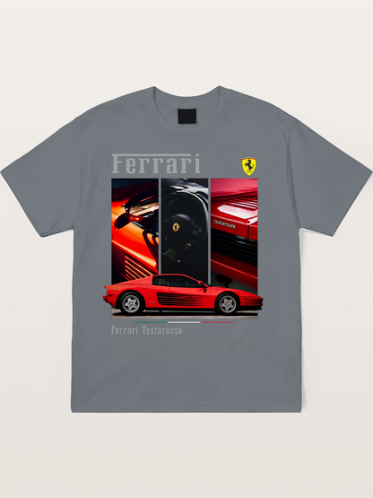 Ferrari Testarossa Classic Cotton T-shirt