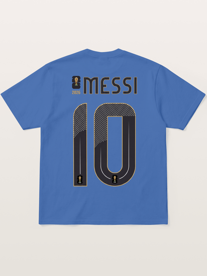 Argentina 10 Messi 2026 WC Gildan T-shirt