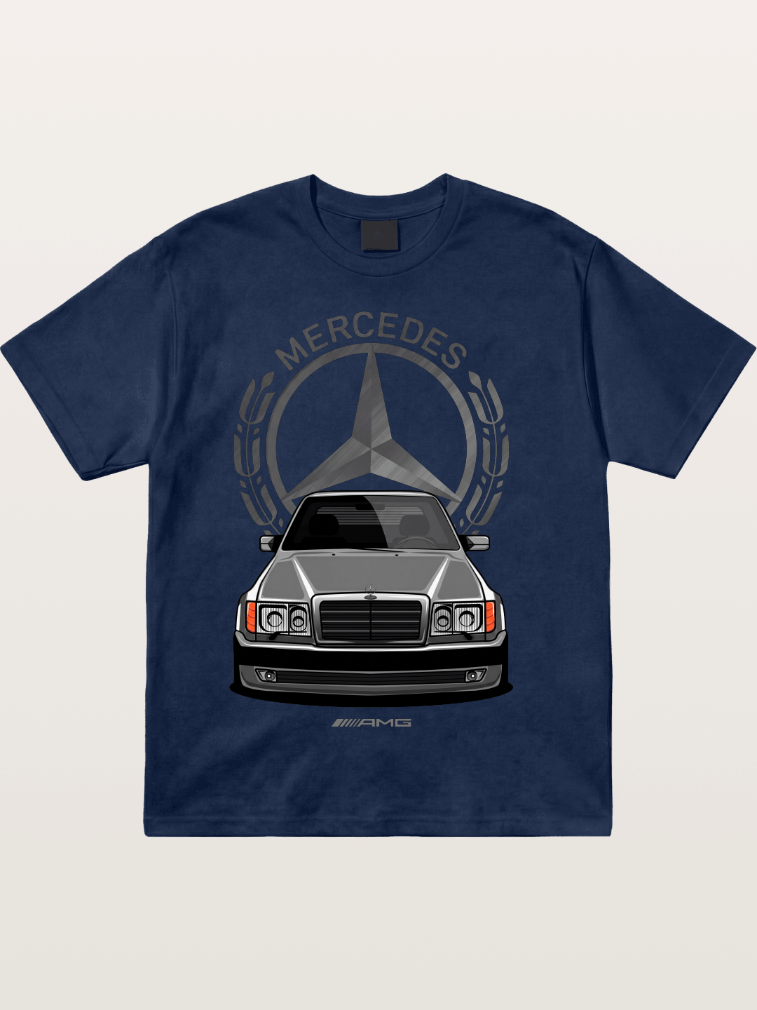 Vintage Benz Front End Cotton T-shirt