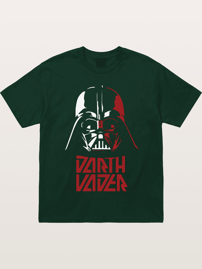 Darth Vader Red White Helmet Gildan T-shirt