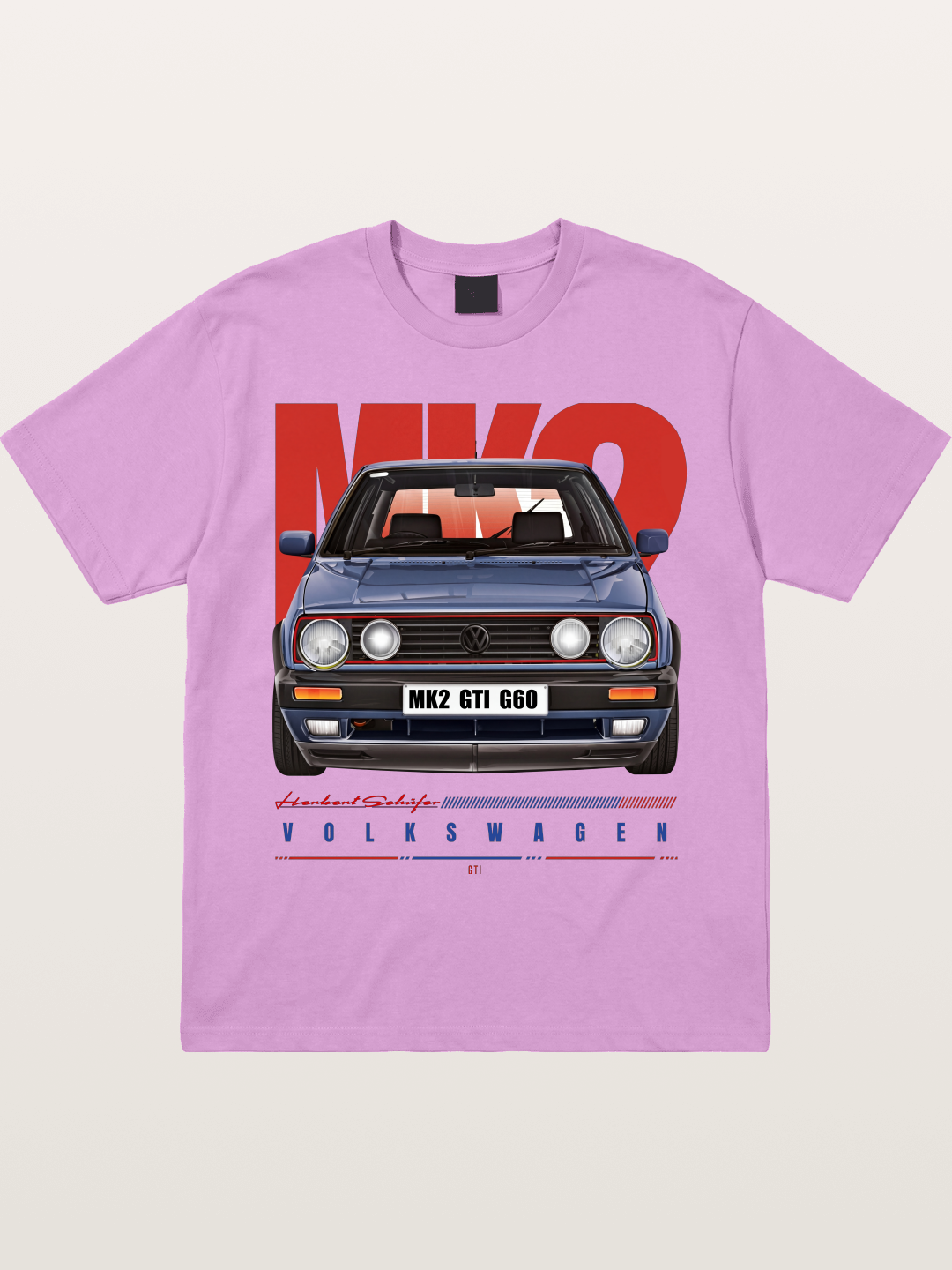 Volkswagen Golf MK2 GTI G60 Gildan T-shirt