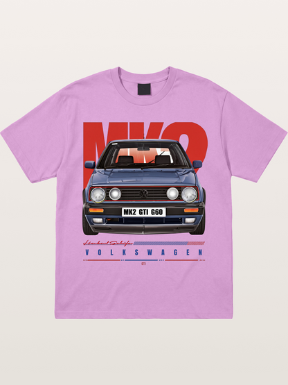 Volkswagen Golf MK2 GTI G60 Gildan T-shirt