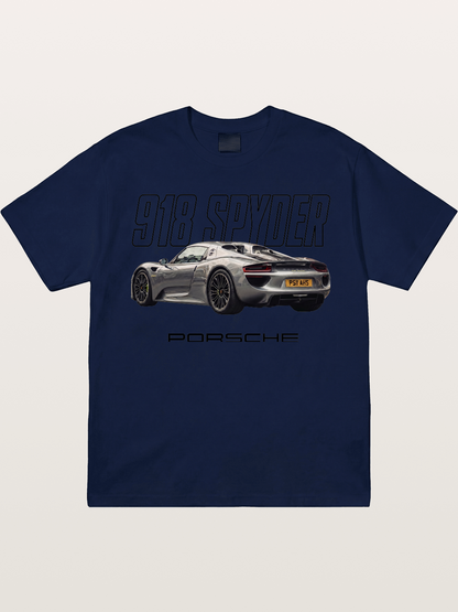 Porsche 918 Spyder Graphic Art Gildan T-shirt