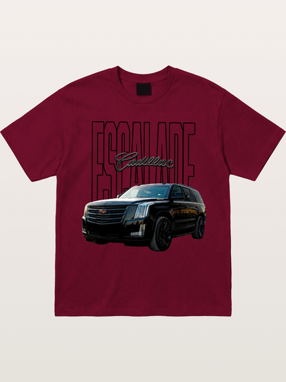 Cadillac SUV Modern Line Art Gildan T-shirt