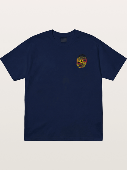 Porsche Crest Fingerprint Gildan T-shirt