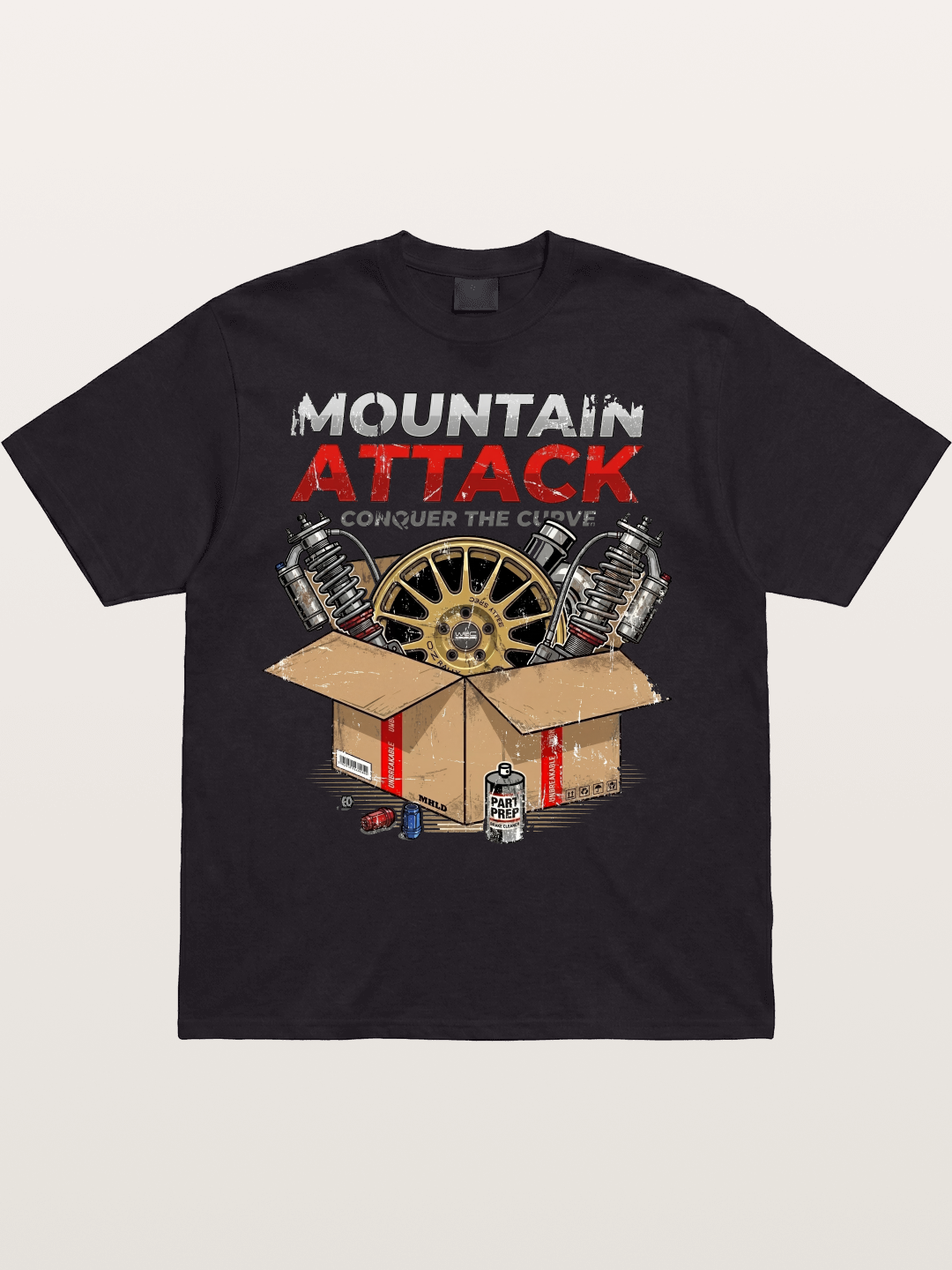 Suspension Box Cotton T-shirt