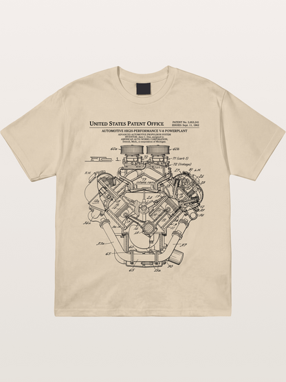V8 Powerplant Gildan T-shirt