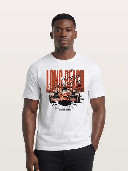 Long Beach Grand Prix Art Cotton T-shirt