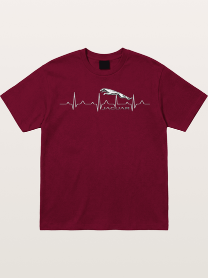 Jaguar Heartbeat Silhouette Gildan T-shirt