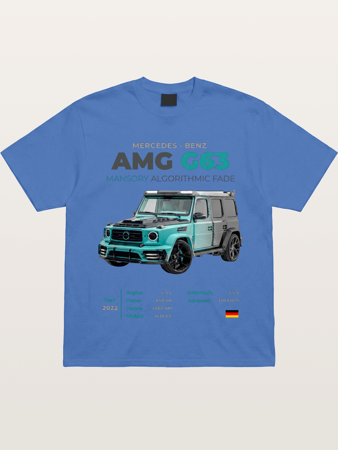Mansory AMG G63 Fade Art Gildan T-shirt
