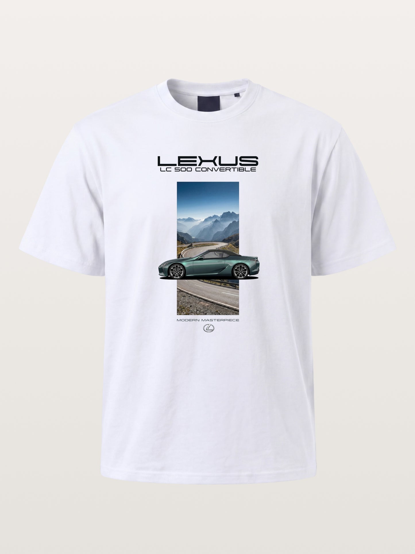 Lexus LC500 Coastal Villa Poster Gildan T-shirt