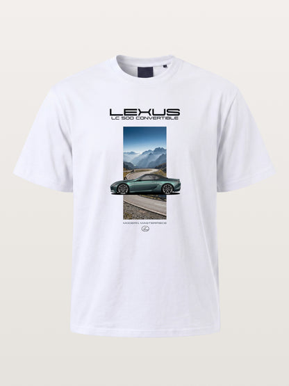 Lexus LC500 Coastal Villa Poster Gildan T-shirt