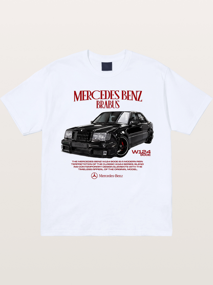 W124 500E Brabus Retro Gildan T-shirt