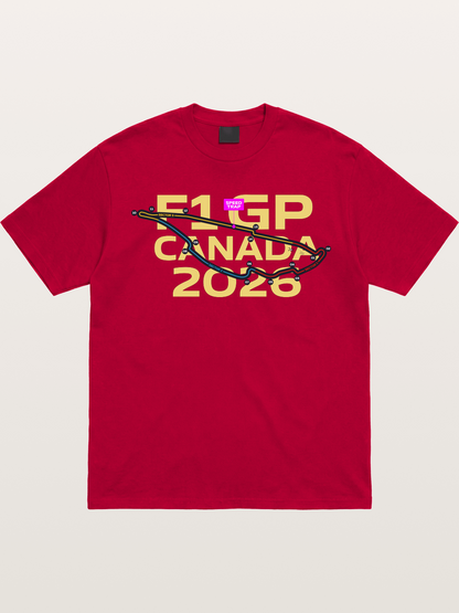 F1 Canada 2026 Track Map Gildan T-shirt