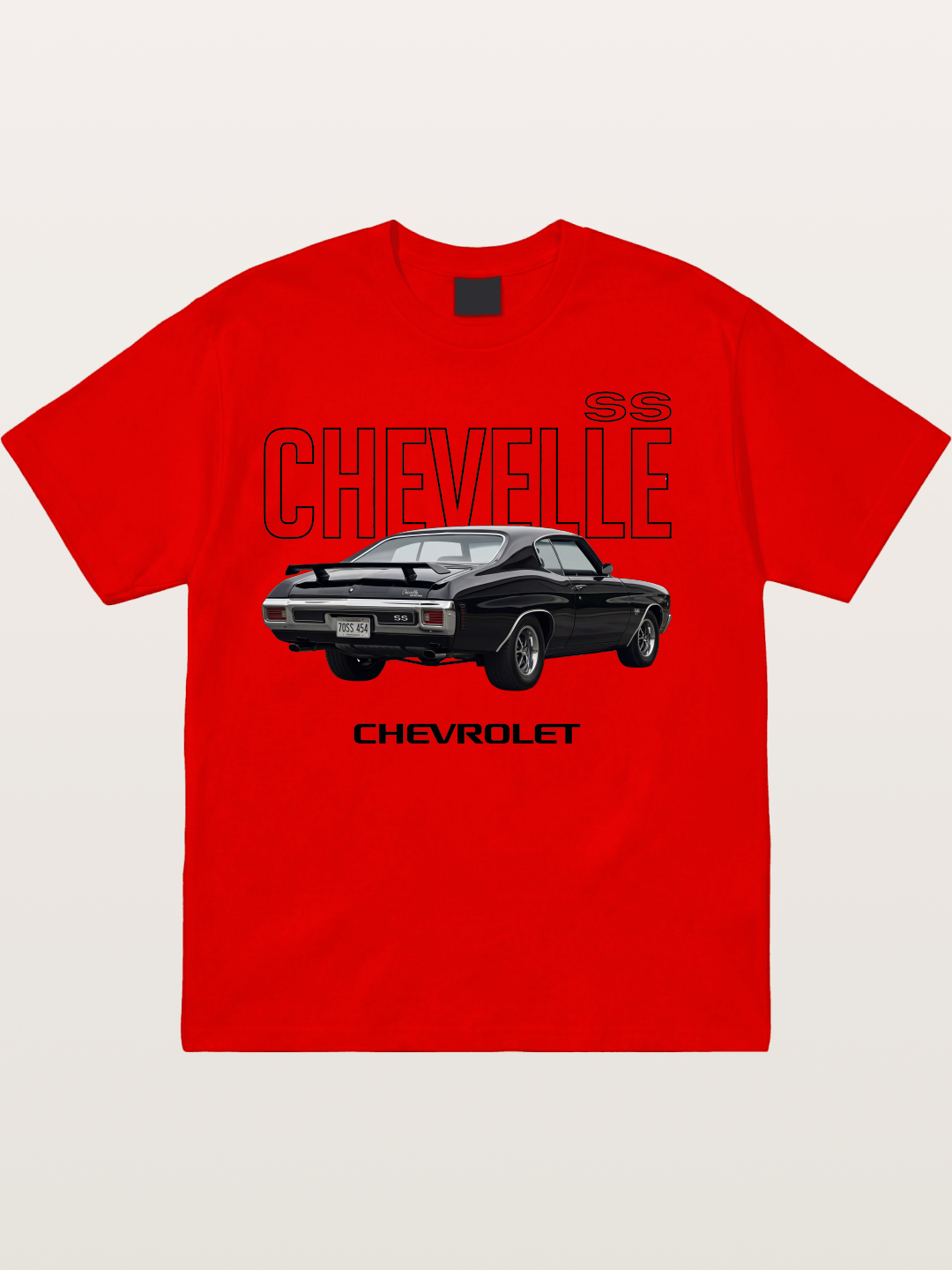 Black Muscle Cotton T-shirt