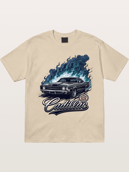 Smoke Burst Luxury Sedan Gildan T-shirt