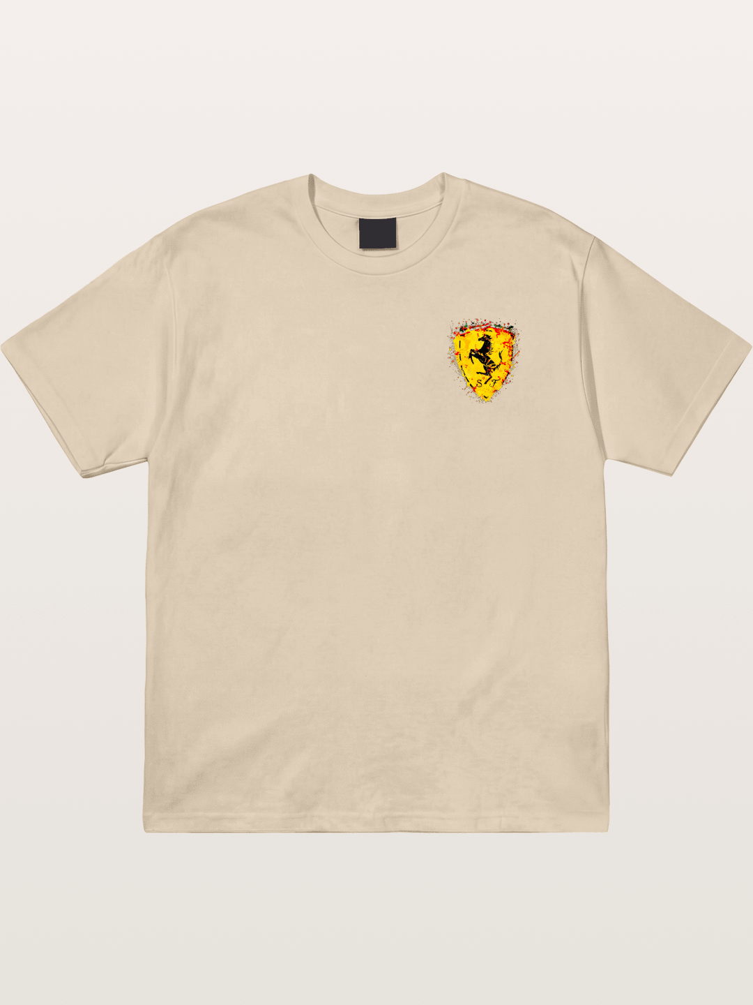Ferrari Paint Splash Logo Gildan T-shirt