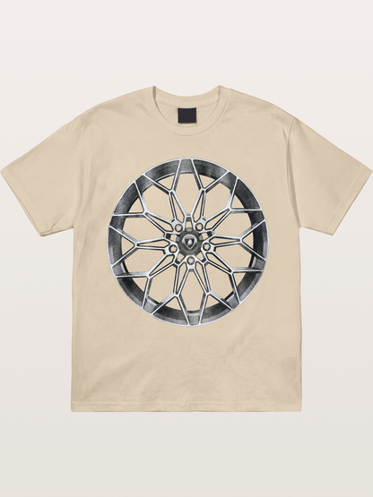 Lamborghini Multi-Spoke Alloy Wheel Gildan T-shirt