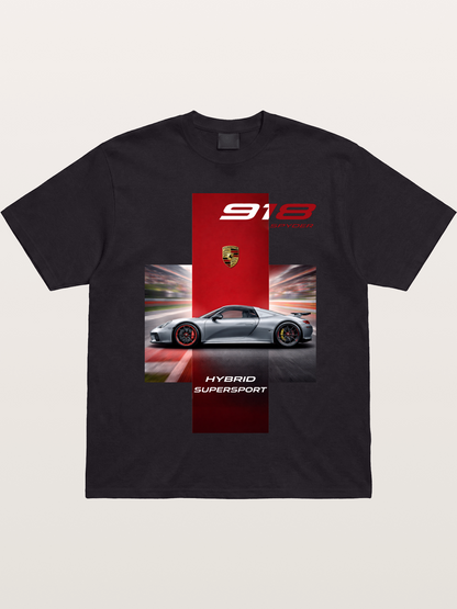 Porsche 918 Spyder Hybrid Supersport Gildan T-shirt