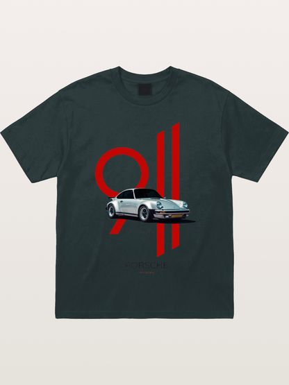 911 Turbo Carrera Minimal Art Gildan T-shirt