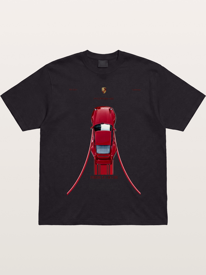 Porsche 911 GT3 RS Top View Gildan T-shirt