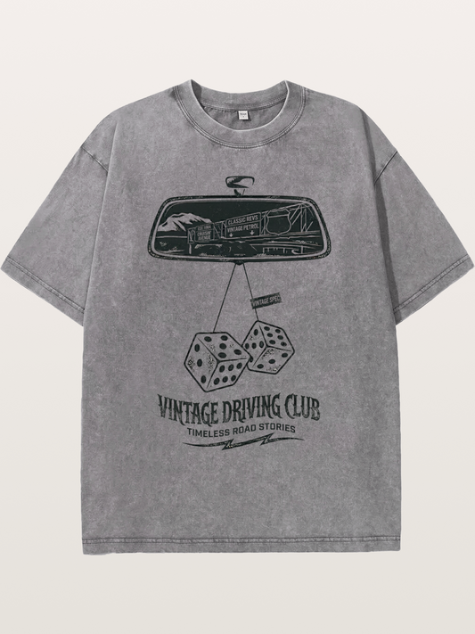Vintage Drive Club Washed T-shirt