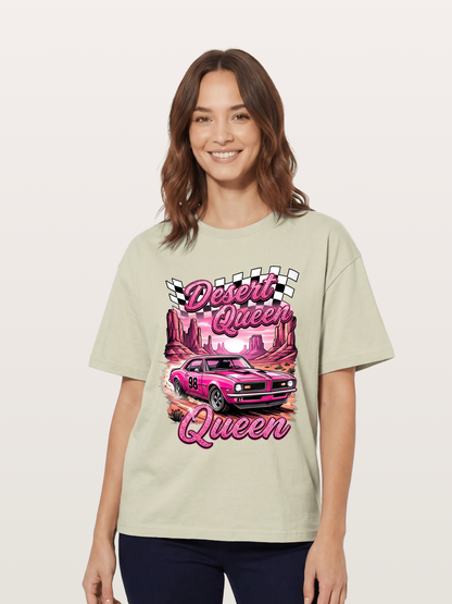 Desert Queen Racer Cotton T-shirt